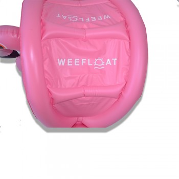 JIAINF kids children flamingo pool float Pink flamingo with awning new arrival swimming pool flamingo inflatable ring with seat