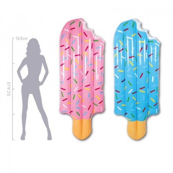 2018 Summer Swimming Pool Inflatable Water Ice Cream Floating Row Inflatable Mount Thick PVC Air Mattress Swimming For Adults #E