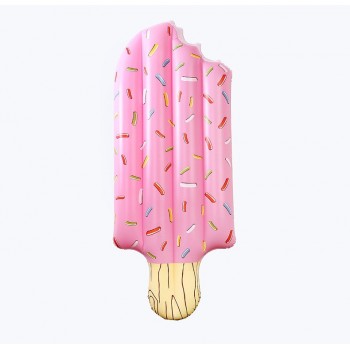 Fashion Swimming Thickened Cartoon Ice Cream Floating Bed Inflatable Toys Float Giant Inflatable Adults Pool Rafts Water Toys