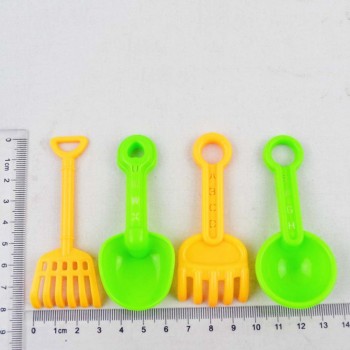 11pcs/sets of beach toys for water childrens tweezers bucket shovel small beach summer play toys childrens dredging tools