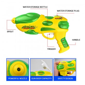 Mini Kids Summer Toy Outdoor Sports Game Bathroom Toys Child Water Gun Beach Water Guns Shooting Pistol Range Distance About 8m