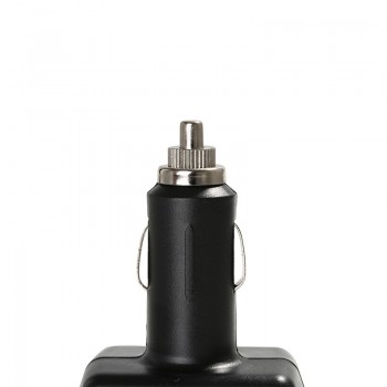 75W 12V DC to 110V AC Cigarette Lighter Power Supply Car Power Inverter Adapter with 0.5A USB Charger Port Audio Transformer
