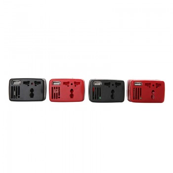 75W 12V DC to 110V AC Cigarette Lighter Power Supply Car Power Inverter Adapter with 0.5A USB Charger Port Audio Transformer