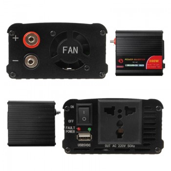 New 300W/400W/500W/600W Power Inverter Converter DC 12V to 220V AC Cars Inverter with Car Adapter