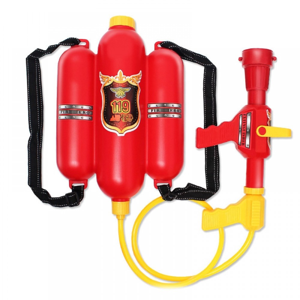 Backpack Fireman Toy Water Gun Sprayer Squirter for Children Summer