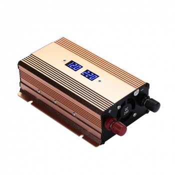 Dual LCD Screen 3000W DC 24V To AC 220V Car Inverter Modified Sine Wave Converter USB Adapter Low Noise Voltage Transformer