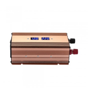 Dual LCD Screen 3000W DC 24V To AC 220V Car Inverter Modified Sine Wave Converter USB Adapter Low Noise Voltage Transformer
