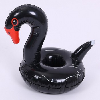 PIKAALAFAN  Swan Inflatable Drink Holder for Water Party Toys Inflatable  Drink  Cup Holder Swimming Pool Float Supplies