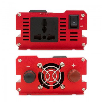 4000W/5000W Solar Car Power Inverter LED DC12/24V to AC110/220V Sine Wave Converter 4.8A 4 USB Interfaces