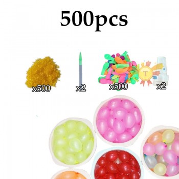 1444pcs Water Balloons Refill Package Funny Summer Outdoor Toy Water Balloon Bombs Summer Novelty Gag Toys For Children