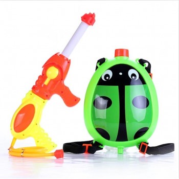2018 Summer Beach Toys Pressure Water Gun Cartoon Toy Childrens Backpack Water Gun for kids