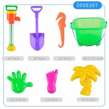 Funny Beach Sand Toy Set Models Molds Bucket Shovels Rake Garden Beach Bucket Beach Shovel Toys For Kidsamp;Children