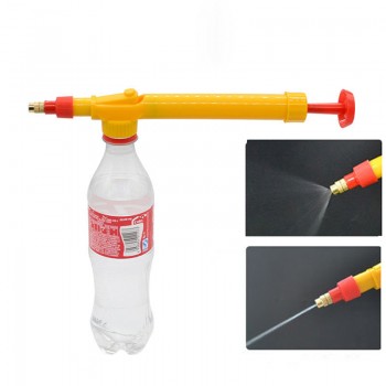 Space Water Guns In Toy Guns Beverage Bottle Pistola Interface Plastic Trolley Guns Silah Sprayer Head Water Pressure Kids Toys