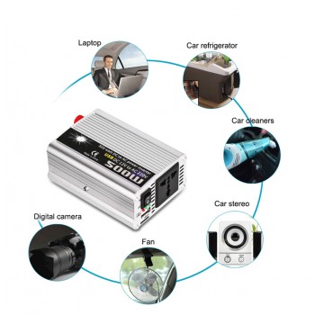 Urbanroad 500w Auto Car Voltage Converter Inverter 12v 220v Modified Sine Wave Inverter Cigarette Lighter Plug Power Converter