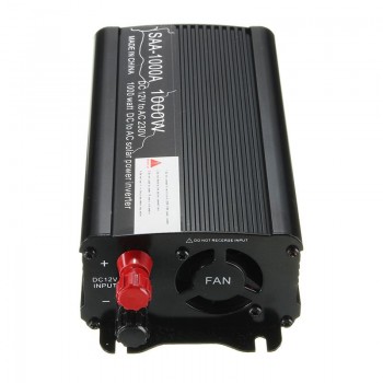 Best Price Inverter 12V 220V 1000W Auto Modified Sine Wave Voltage Transformer Solar Power Inverter Converter Car Charge USB