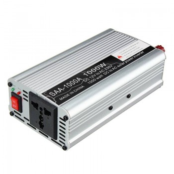 Best Price Inverter 12V 220V 1000W Auto Modified Sine Wave Voltage Transformer Solar Power Inverter Converter Car Charge USB