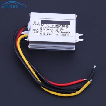 Professional Aluminum Shell Car Power Converter Vehicle Power Supply 5V Output Vehicle Transformer Inverter Car Accessaries