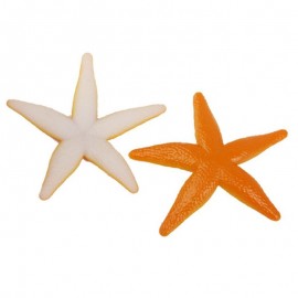 8Pcs Simulation Sea Star Fish Toys Set Plastic Ocean Animal Models Kids Cognition Development Toys Beach Sand toys For Children