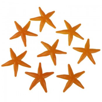 8Pcs Simulation Sea Star Fish Toys Set Plastic Ocean Animal Models Kids Cognition Development Toys Beach Sand toys For Children