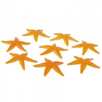 8Pcs Simulation Sea Star Fish Toys Set Plastic Ocean Animal Models Kids Cognition Development Toys Beach Sand toys For Children