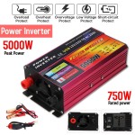 Inverter 12V/24V  220V 5000W Peak Power Inverter Voltage Convertor Transformer  48V/60V Automatic Adaptable