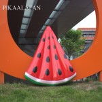 PIKAALAFAN Inflatable Float Small Watermelons Float PVC Float Row Of Watermelons Swimming  Water Floating Bed Ring Water Toy