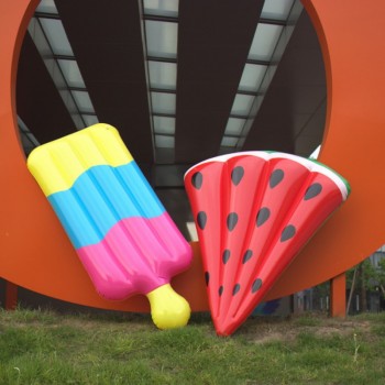 PIKAALAFAN Inflatable Float Small Watermelons Float PVC Float Row Of Watermelons Swimming  Water Floating Bed Ring Water Toy