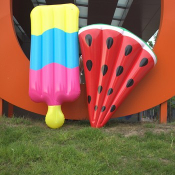 PIKAALAFAN Inflatable Float Small Watermelons Float PVC Float Row Of Watermelons Swimming  Water Floating Bed Ring Water Toy