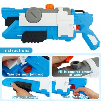Water Guns Super Soaker Gun Large Capacity Summer Pool Beach Toys Water Pistol Toys for Kids Best Swimming Beach Games