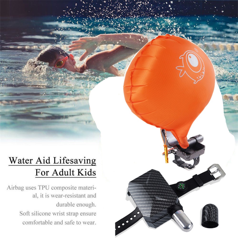 Anti-Drowning Bracelet.Floating Wristband Aid Lifesaving Wearable Water Buoyancy Aid Device For Fishing,Swimming,Diving,Outdoor.