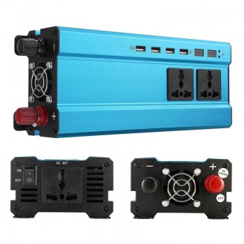 2000W Inverter Dual USB Car Inverter 12v 220v DC to AC Power Inverter Charger Vehicle Power USB charger
