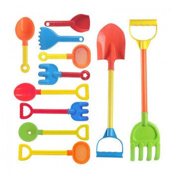 Baby Beach Toy Set Plastic Shovel Bucket Puzzle Early Education Toy Model Bath Playing Water Sand Snow for Children Toddler kids