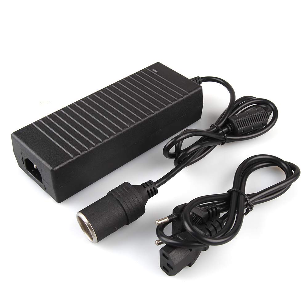 120W 12V 5A Car Inverter Power Supply Cigarette Lighter Socket AC to DC Adapter, 100V/110V-220V/230V/240V Car Power Charger