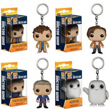 FUNKO POP Marvel Avengers Spider Loki Grootted Wonder Woman Harry Potter action figure model pocket keychain toys for kids gift