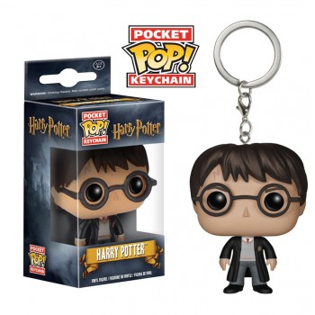 FUNKO POP Marvel Avengers Spider Loki Grootted Wonder Woman Harry Potter action figure model pocket keychain toys for kids gift