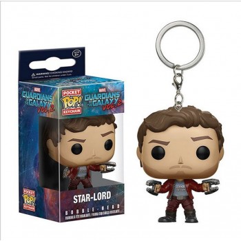 FUNKO POP Marvel Avengers Spider Loki Grootted Wonder Woman Harry Potter action figure model pocket keychain toys for kids gift