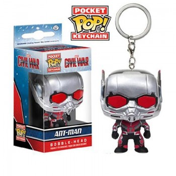 FUNKO POP Marvel Avengers Spider Loki Grootted Wonder Woman Harry Potter action figure model pocket keychain toys for kids gift