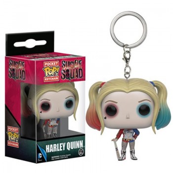 FUNKO POP Marvel Avengers Spider Loki Grootted Wonder Woman Harry Potter action figure model pocket keychain toys for kids gift