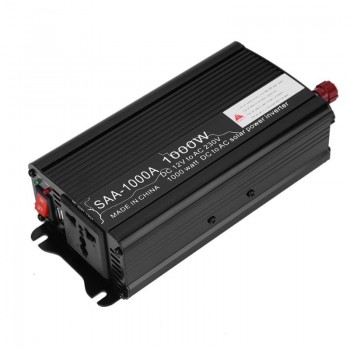 1000W Peak Car Power Inverter DC 12V/24V To AC 220V 50Hz Auto Inverters Cars DC AC Voltage Charger Converter USB ON/OFF Switch
