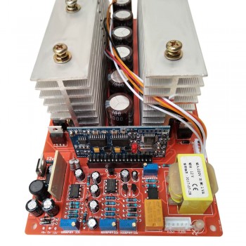 AOSHIKE Pure Sine Wave Frequency Inverter Power Board DC 24V 36V 48V 60V To 220V High-power 6000W Circuit Main Model inverters