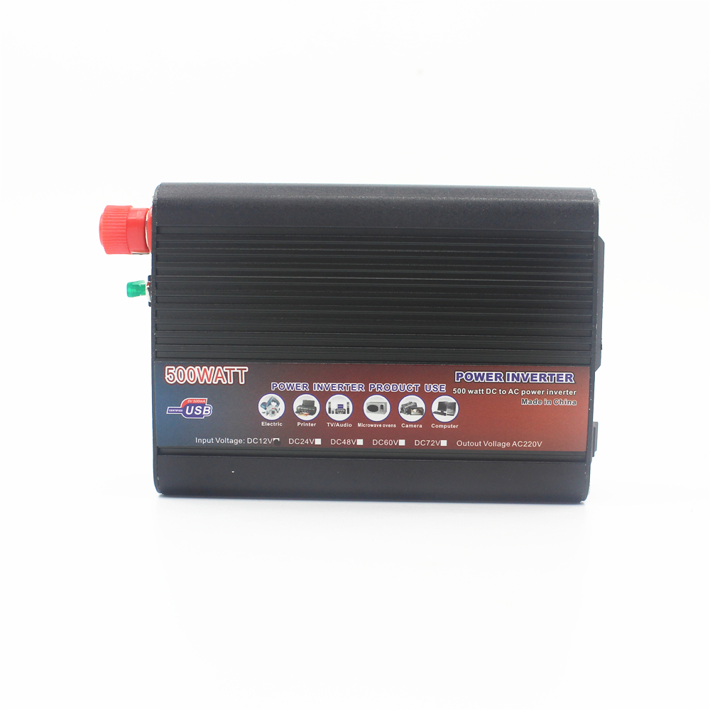 Car inverter 500W 12V/24V to 220 v vehicle power supply switch on-board charger car inverter Free shipping