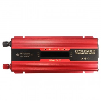 Car Inverter 12V 220V 6000W P eak Power Inverter Voltage Convertor Transformer 12V/24V 110V/220V Inversor Universal/US Plug
