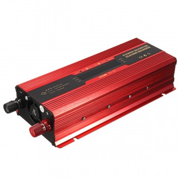 Car Inverter 12V 220V 6000W P eak Power Inverter Voltage Convertor Transformer 12V/24V 110V/220V Inversor Universal/US Plug
