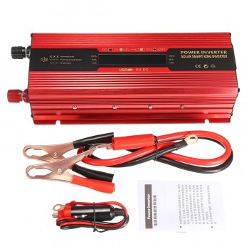 Car Inverter 12V 220V 6000W P eak Power Inverter Voltage Convertor Transformer 12V/24V 110V/220V Inversor Universal/US Plug