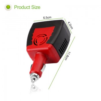 Car Power Inverter 150W 12V DC to 220V AC Converter Adapter Car Voltage Converter Automobiles Inversor with USB Car Charger