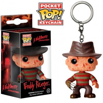 FUNKO POP VENOM STITCH CHUCKIE ARIEL Freddy Krueger pocket POP keychain action figure collection model toys for children gift