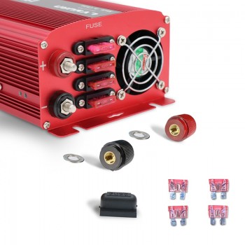 Car Power Inverter DC 12V to AC 230V 3000W Vehicle dual USB Adapter Converter Car Inverter Power Supply Switch On-board Charger