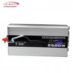 2019 2500W Power Inverter DC 12V TO AC 220V Pure Sine Wave USB Solar Car Power Inverter Peak Power Free Shipping