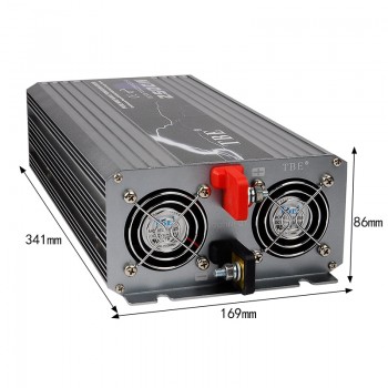 2019 2500W Power Inverter DC 12V TO AC 220V Pure Sine Wave USB Solar Car Power Inverter Peak Power Free Shipping