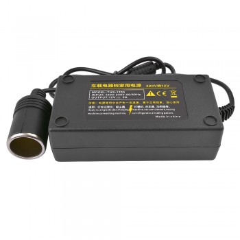 AOSHIKE Car Inverter AC 100V 220V to DC 12V Car Cigarette Lighter Converter Power Adapter Voltage Transformer Socket EU Plug